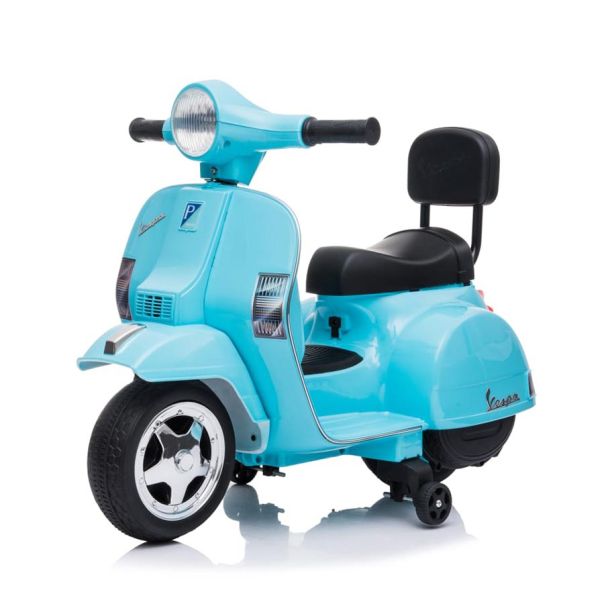 EUROBAJK Dečji motor na akumulator Vespa PX150, plava - 10432