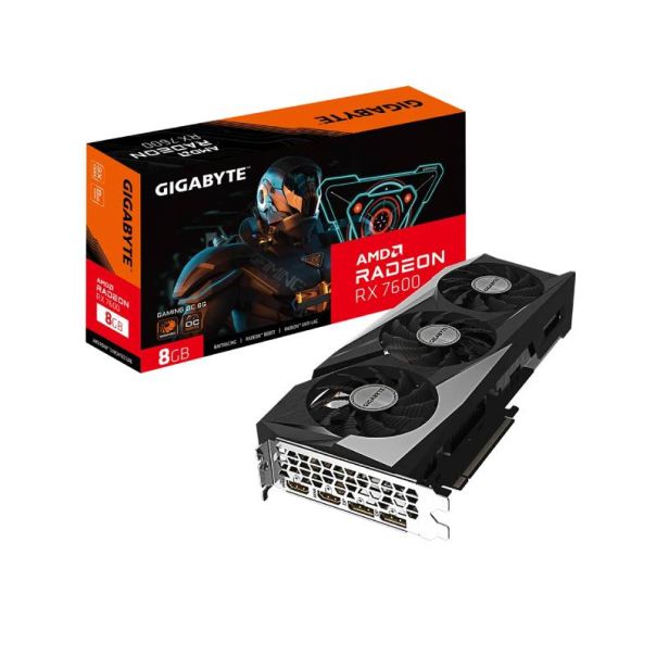 GIGABYTE Graficka karta GV-R76GAMING OC-8GD Radeon RX 7600 128bit GDDR6 - VGA02737