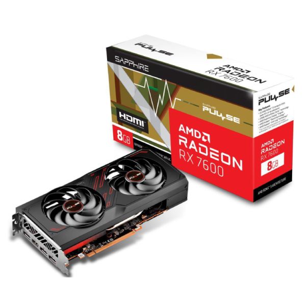 SAPPHIRE Grafička karta AMD Radeon RX 7600 XTX GDDR6 128bit - 11324-01-20G