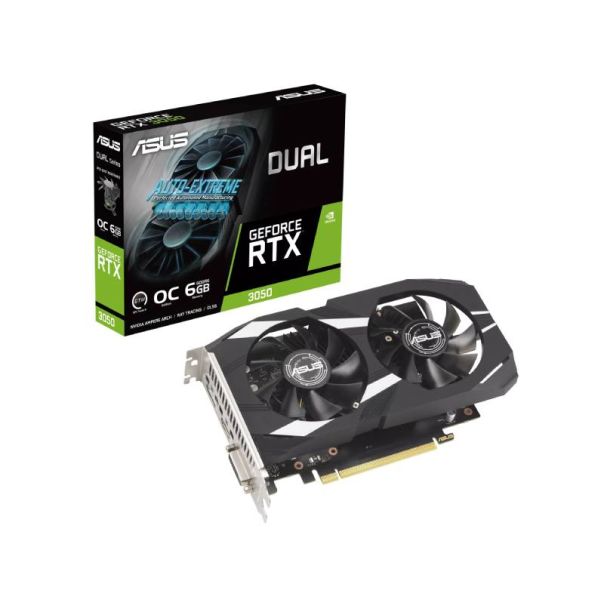ASUS SVGA Geforce RTX 3050 6GB DUAL-RTX3050-O6G - VGA02826
