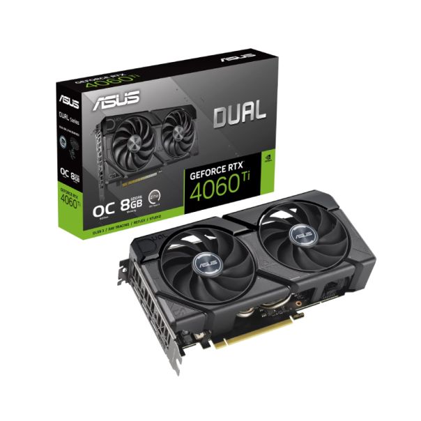 ASUS Grafička karta DUAL-RTX4060TI-O8G-EVO 8GB 128bit - VGA02899