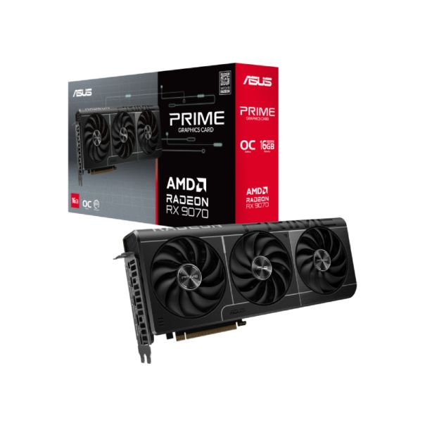 ASUS AMD Radeon RX 9070 16GB PRIME-RX9070-O16G grafička karta - VGA02928