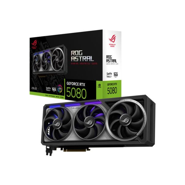 ASUS Grafička karta gaming ROG-Astral-RTX5080-O16G 16GB 256bit - VGA02934