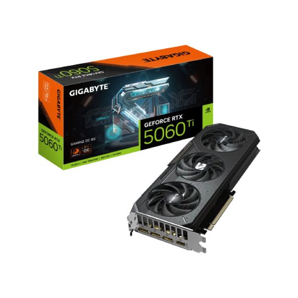 GIGABYTE Grafička karta RTX 5060 Ti GAMING 8GB 128bit GV-N506TGAMING OC-8GD - VGA03010