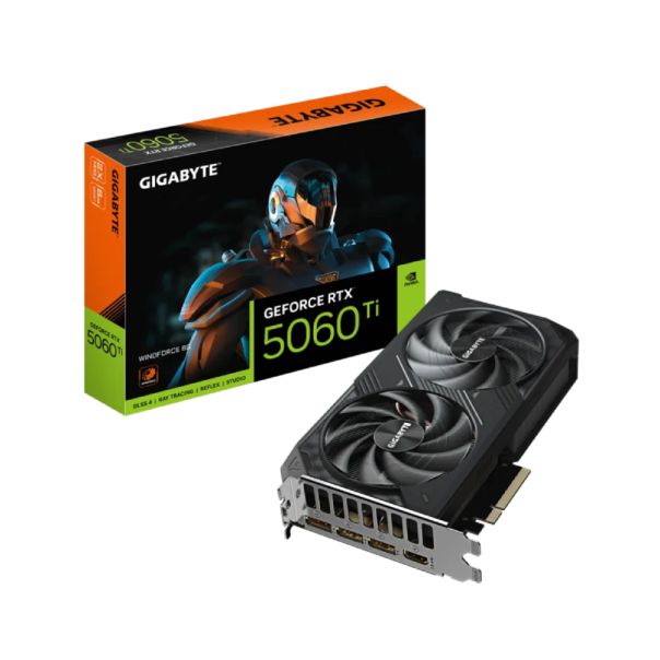 GIGABYTE Grafička karta RTX 5060 Ti WINDFORCE 8GB 128bit GV-N506TWF2-8GD - VGA03011