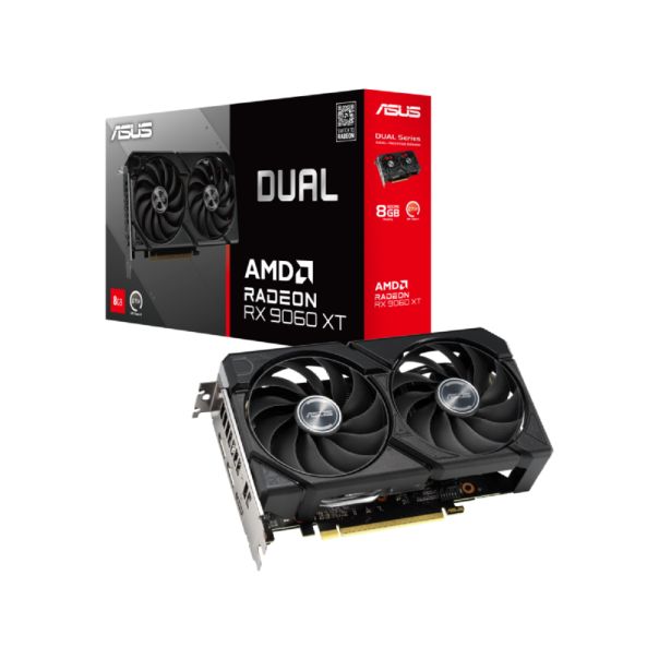 ASUS Grafička karta DUAL RX9060XT 8GB 128bit, crna - VGA03015