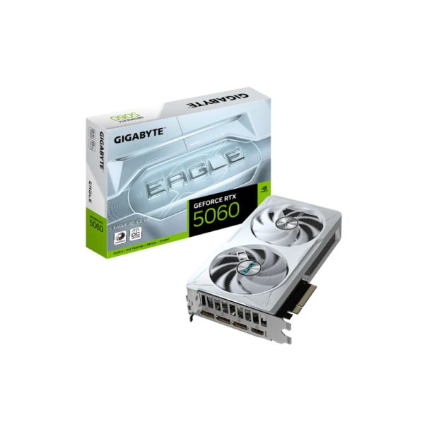 GIGABYTE nVidia GeForce RTX 5060 EAGLE 8GB 128bit GV-N5060EAGLEOC ICE-8GD rev. 1.0 grafička karta - VGA03027
