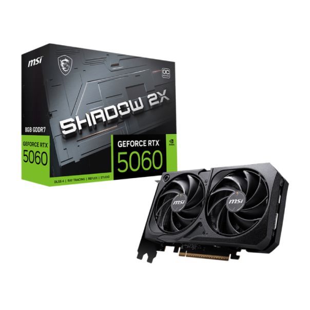 MSI Graficka karta GeForce RTX 5060 SHADOW 8GB 128bit GDDR7 - VGA03028