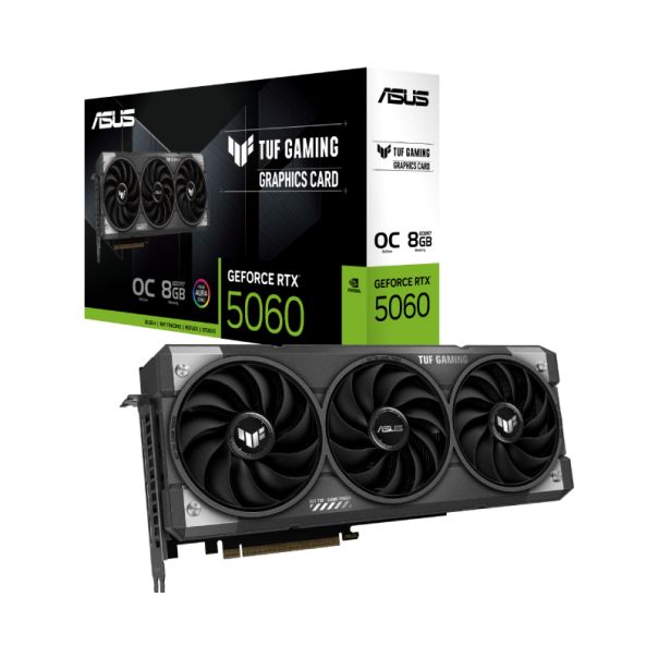 ASUS SVGA GeForce RTX 5060 8GB TUF-RTX5060-O8G-G - VGA03036
