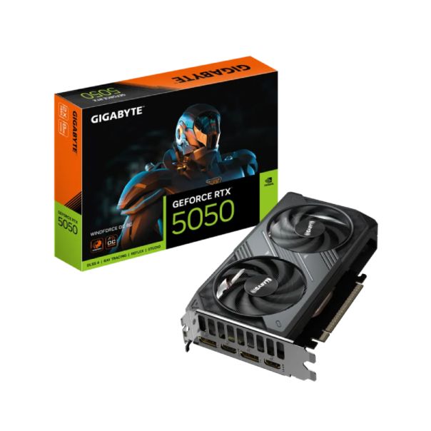 GIGABYTE nVidia GeForce RTX 5050 WINDFORCE 8GB 128bit GV-N5050WF2OC-8GD rev 1.0 grafička karta - VGA03049