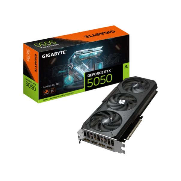 GIGABYTE nVidia GeForce RTX 5050 GAMING OC 8GB 128bit GV-N5050GAMING OC-8GD rev 1.0 grafička karta - VGA03050