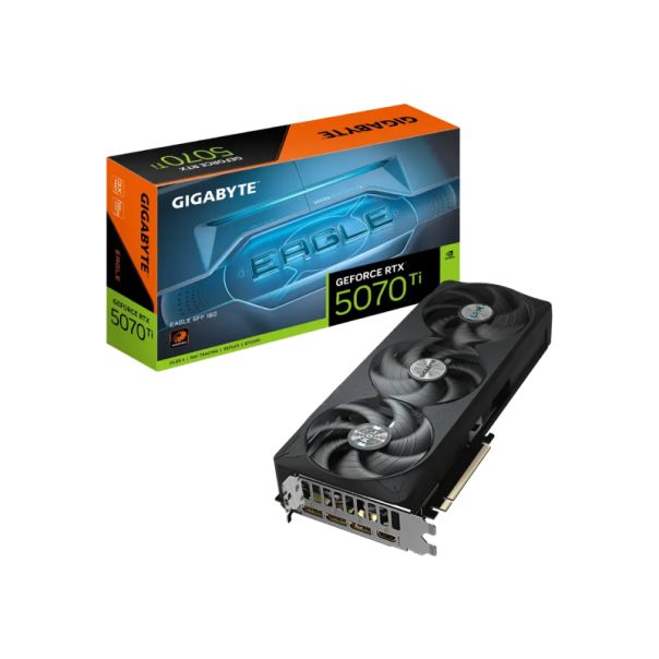 GIGABYTE nVidia GeForce RTX 5070 Ti EAGLE SFF 16GB 256bit GV-N507TEAGLE-16GD rev. 1.0 grafička karta - VGA03064