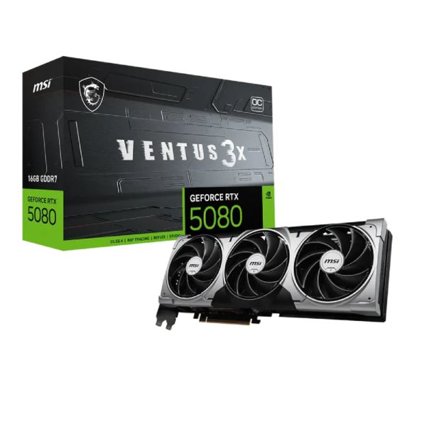 MSI GeForce RTX 5080 16G VENTUS 3X OC GDDR7 256 bit grafička karta - 49655