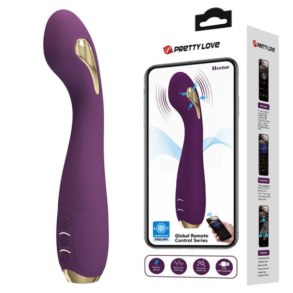 Vibrator za G tacku aplikacija Hector - 014765HP-1