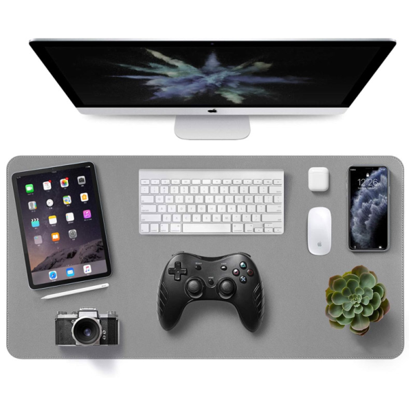 Visenamenska podloga za radni sto 120x50 siva - 615965