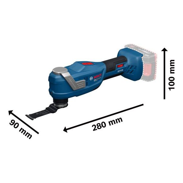 BOSCH Višenamenski alat GOP 18V-30 renovator- bez baterije i punjača 06018G3000 - 06018G3000