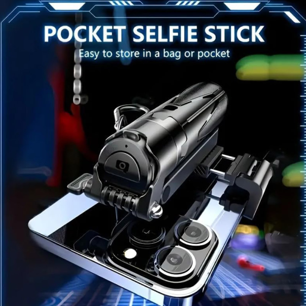 Visenamenski stativ za telefon P15 Mini crni - 618567