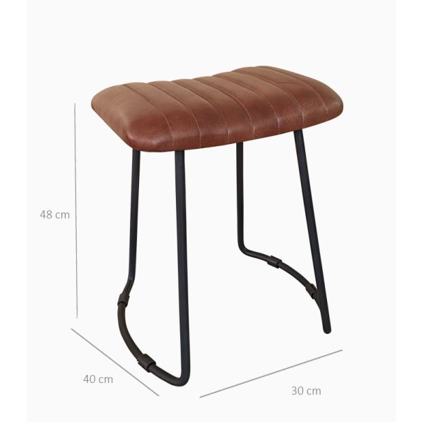 SUNČEVA DOLINA Kožna stolica Mo / bafalo koža - VL1402