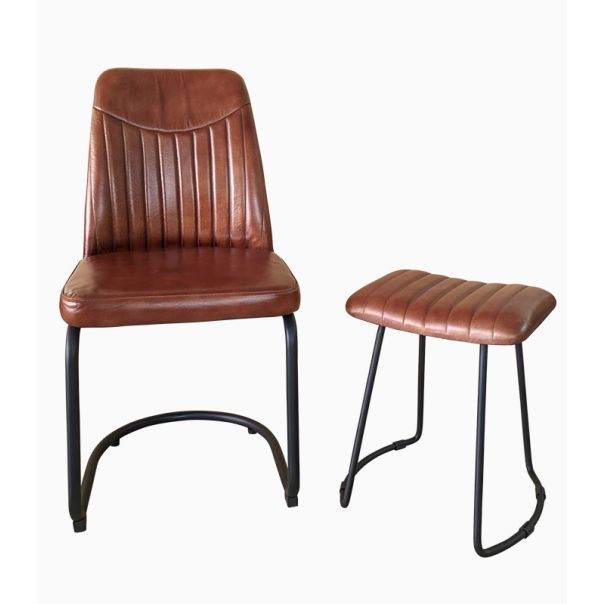 SUNČEVA DOLINA Kožna stolica Juko / bafalo koža - VL1803