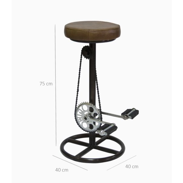 SUNČEVA DOLINA Barska stolica bicikla kamel / kozja koža - VL800