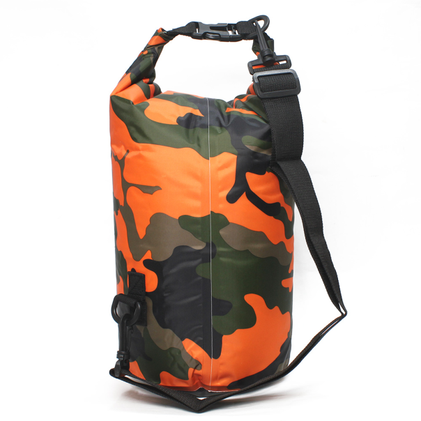 Vodootporna suva torba EL1 10L army narandzasta - 200925
