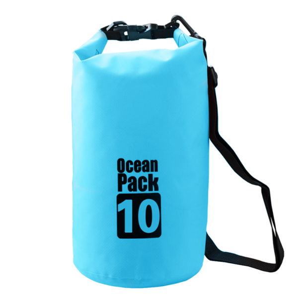 Vodootporna suva torba Ocean Pack 10L svetlo plava - 46671