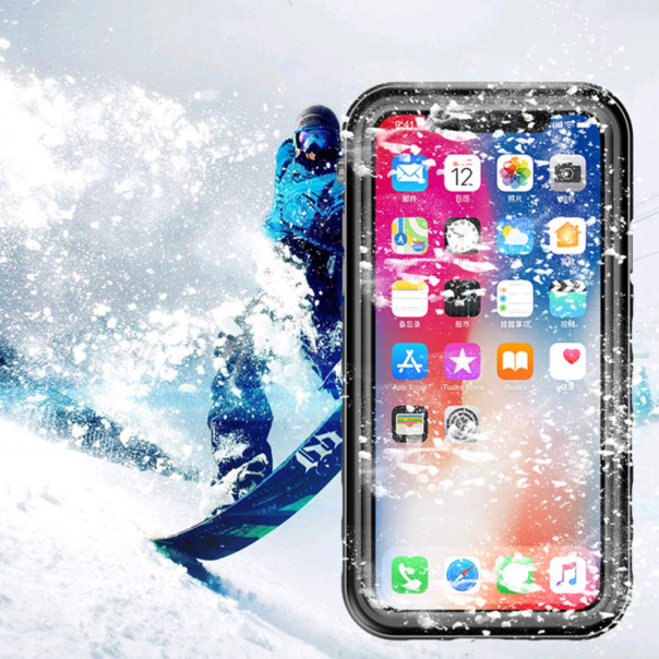 Vodootporna torbica A new za iPhone X svetlo plava - 73419