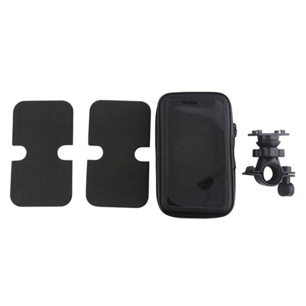 Vodootporna torbica za telefon za bicikl/ motor crna 6.5in - 603950