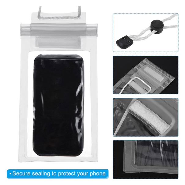 Vodootporna torbica za telefon bela - 601860