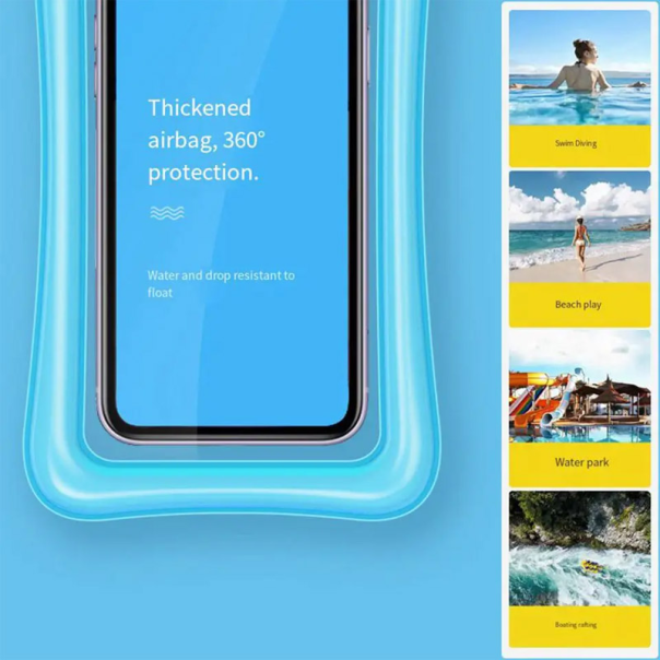 Vodootporna torbica za telefon 7 in ljubičasta - 612819-1
