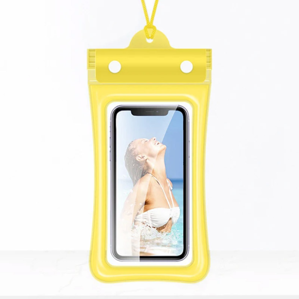 Vodootporna torbica za telefon 7 in žuta - 612818-1