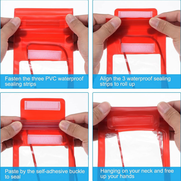 Vodootporna torbica za telefon crna - 603629