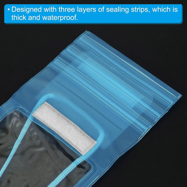 Vodootporna torbica za telefon tamno plava - 621046