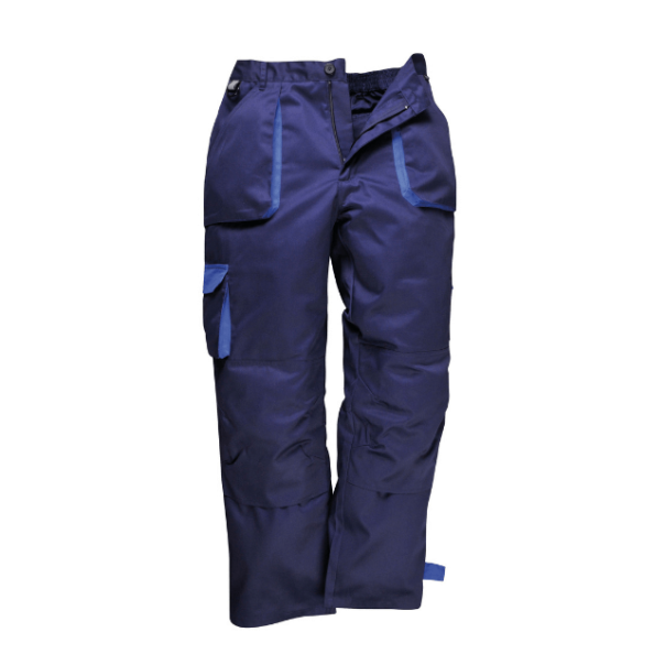 MONSUN Radne pantalone postavljene Contrast, teget/plava - 54888-1