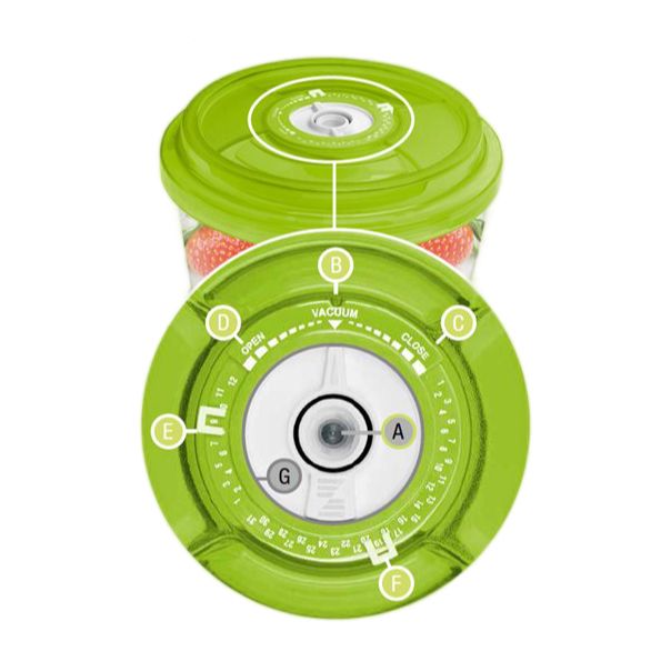 ZEPTER Vakuum poklopac 16cm Lexi - VS-018-16