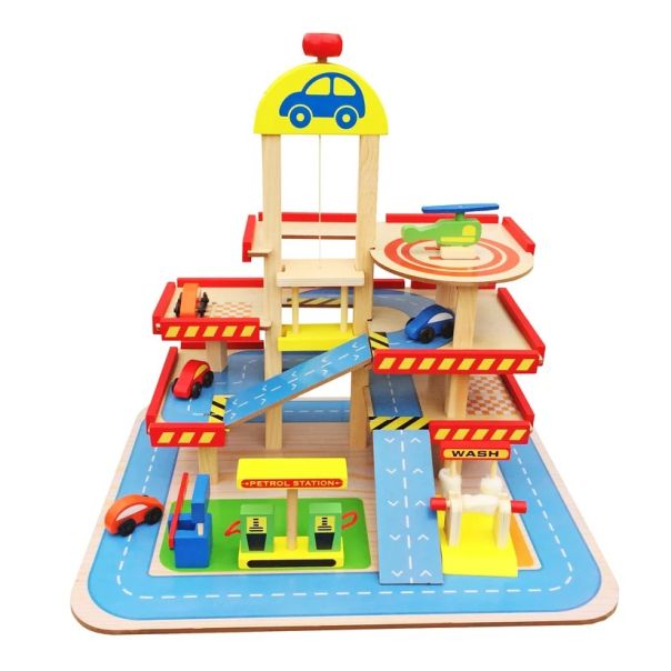 Parking KINDER HOME, višespratna garaža sa liftom, heliodromom, benzinskom pumpom i autoperionicom - EP3305154