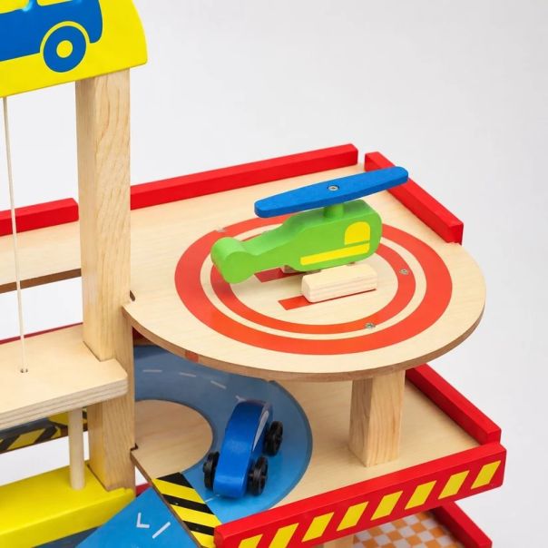 Parking KINDER HOME, višespratna garaža sa liftom, heliodromom, benzinskom pumpom i autoperionicom - EP3305154