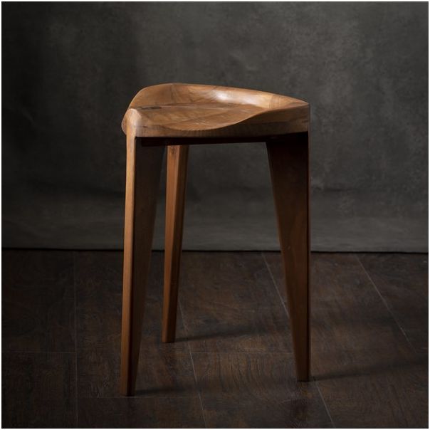 MEDA FURNITURE Hoklica Hikari – orah 45 cm - OrahL45izd