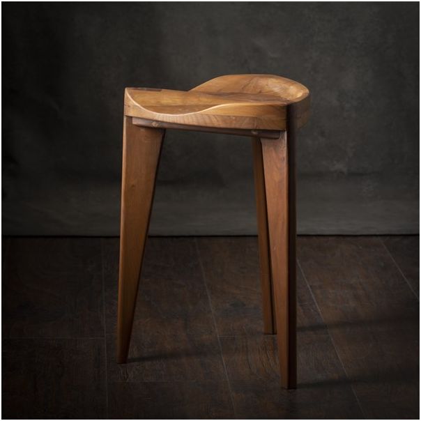 MEDA FURNITURE Hoklica Hikari – orah 45 cm - OrahL45izd