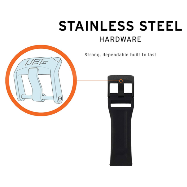 Watch Silicone Strap UAG Scout 22mm crni - 057700