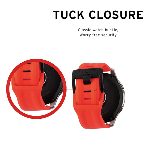 Watch Silicone Strap UAG Scout 22mm crveni - 057704