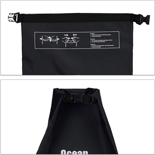 Vodootporna torba 15L crna - 016236