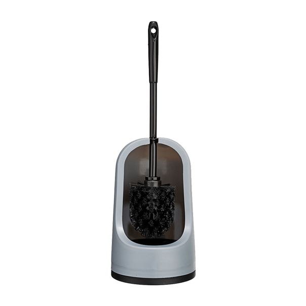 FIVE Četka za WC šolju sa držačem 13,5x40cm, siva/crna - 105574