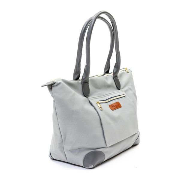 BBO Torba za mame Elegant, siva - WE077GREY