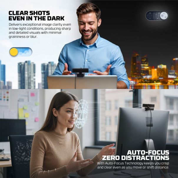 Web kamera Fantech C50 Luminous crna - g223247