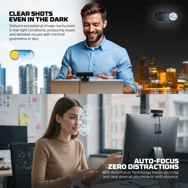 Web kamera Fantech C50 Luminous crna - 223247