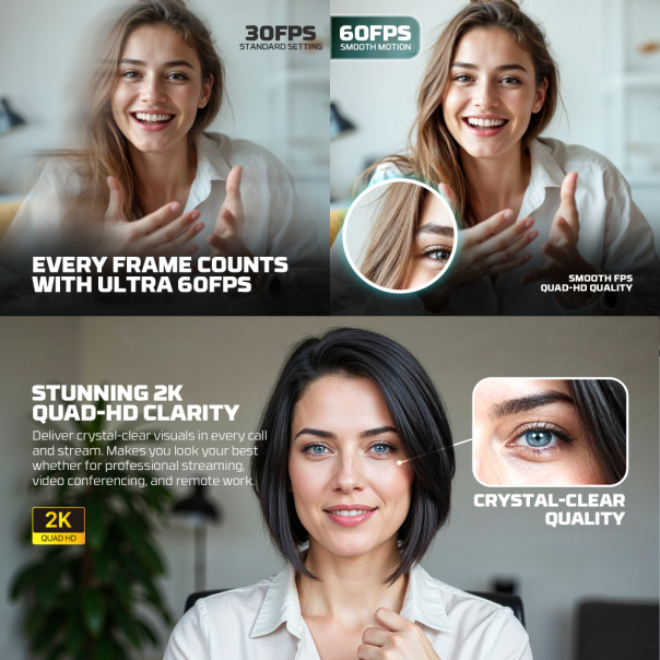 Web kamera Fantech C50 Luminous crna - 223247