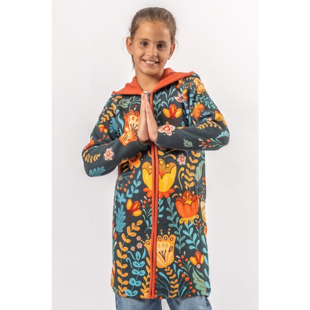 BAIKA Kaput za devojčice - Boemska bašta - KDBBA