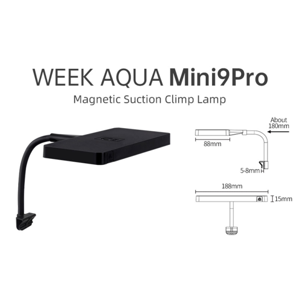 Nanobit WeekAqua LED lampa Mini 9 Pro - EP3105288