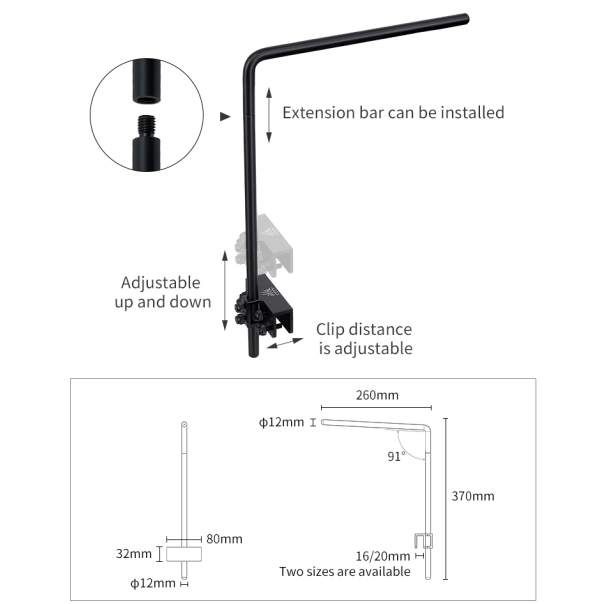 Nanobit WeekAqua nosač za lampe DJ-S-16B-DS (komad) za VMLZ serije - EP3105363